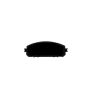 Bosch BE1709H Brake Pads Front