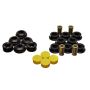 Energy Suspension 01-05 Honda Civic/CRX / 02-05 Civic Si Black Rear Control Arm Bushing Set