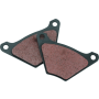 TwinPower 592351 Twin Power 72-80 Banana Caliper Organic Brake Pads Replaces H-D 44135-74 44029-82 44098-77 44032-79