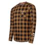 USWE w80951061042103 Flannel Long Sleeve Lightweight Off-Road Jersey Bronze - XS