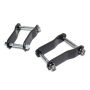 MaxTrac 07-18 Toyota Tundra 2WD/4WD 1in Rear Lift Shackles