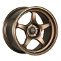 Konig HP95100358 Hyperspec 15x9 4x100 ET35 Matte Bronze Wheel (Knurled Bead)