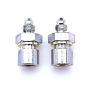 Russell 641291 Performance -3 AN SAE Adapter Fitting (2 pcs.) (Endura)