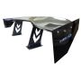 NRG Carbon Fiber Spoiler - Universal (59in.) NRG Logo Large End Plates