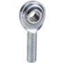 QA1 CMR7-8 C Series 2-Pc Rod End - Male/Right Hand - .4375in Bore x 1/2-20 - Carbon Steel