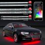 XKGLOW KS-Car-Pro XK Glow Strip Million Color XKCHROME App Undercar Kit (8x24In Tube + 6x10In Strip + 4x36In)