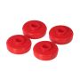 Prothane Range Rover Rear Shock Bushings - Red