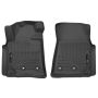 Husky Liners 13-16 Lexus LX570 / 13-16 Toyota Land Cruiser Weatherbeater Black Front Floor Liners