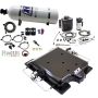 Nitrous Express 20972BMF-15 Dodge Hellcat Supercharger Lid Nitrous/Water Injection Kit (100-400HP) w/15lb Bottle