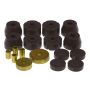 Prothane 72-85 Dodge Truck Body Mounts - Black