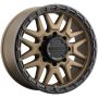 Raceline 953BZ Krank 17x9in / 8x165.1 BP / -12mm Offset / 125.2mm Bore - Bronze Wheel