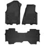 Husky Liners 53698 19-24 Dodge Ram 1500 X-Act Front + 2nd Seat Floor Liner Set - Black