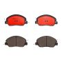 Brembo P24181N Premium NAO Ceramic OE Equivalent Pad