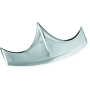 Kuryakyn 7344 Front Fender Tip Chrome