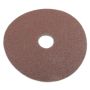 Forney 71761 5-Inch Aluminum Oxide Sanding Disc with 7/8-Inch Arbor, 80-Grit