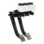 Wilwood 340-11299 Adjustable Dual Pedal - Brake / Clutch - Rev. Swing Mount - 6.25:1