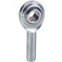 QA1 CMR7-8 C Series 2-Pc Rod End - Male/Right Hand - .4375in Bore x 1/2-20 - Carbon Steel