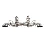 CORSA Performance 21103 Corsa 20-24 Corvette C8 3in Valved Cat-Back 4.5in Pol Quad Tips Fits Factory Perf Exhaust DeletesAFM