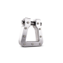 Body Armor 4x4 Mega D-Ring Machined Silver Single
