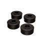 Energy Suspension 79-93 Dodge D-50 2WD / 87-96 Mitsubishi 2WD PU Black Front Strut Rod Bushing Set