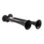 Kleinn Air Horns 102-1 Kleinn Black Dual Horn/ 15In/12.25In - XCR2.0 Coated Zinc Alloy