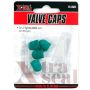 31 INCORPORATED 15-4924 Green Plastic Valve Caps for Nitrogen