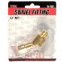 31 INCORPORATED 15-7021 Swivel Fitting 1/4in M NPT x 1/4in F NPT