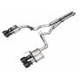 AWE Tuning 3025-43650 AWE 2024 Ford Mustang GT Fastback S650 RWD SwitchPath Catback Exhaust w/ Quad Diamond Black Tips