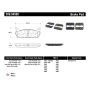 Stoptech 309.04580 Performance 90-93 Mazda Miata Rear Brake Pads D525