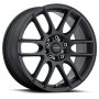 Raceline 141B Mystique 15x7in / 4x100/4x108 BP / 40mm Offset / 72.62mm Bore - Satin Black Wheel