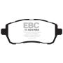 EBC DP22002 10+ Ford Fiesta 1.6 (FOR NON-ST/NON-TURBO) Greenstuff Front Brake Pads