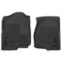 HUSKY LINERS HSK18201 07-   GM 2500HD Crew Cab Floor Liners Black