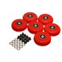 Energy Suspension 2.375 inch Hyper-Glide PolyCreeper Wheels (Set of 6)