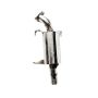 MBRP Exhaust 3331008 Race Muffler; Bolt-on Design; Packed Muffler.