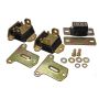ENERGY SUSPENSION ENE3-1122G Chevy V8 Motor/Trans Mnt Kit Zinc Finish Black
