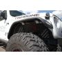 Fishbone Offroad FB33455F 2018+ Jeep Wrangler JL/JLU/2020+ Gladiator JT  Alum Front Fender Flares  - Black