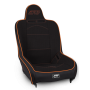 PRP Seats A100110-50-207 PRP Premier High Back Suspension Seat- Black/Orange Tweed