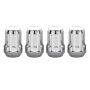 McGard SplineDrive Lug Nut (Cone Seat) M12X1.25 / 1.24in. Length (4-Pack) - Chrome (Req. Tool)