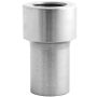 QA1 1844-132 Tube Adapter - 1-1/4in OD - Smooth - Right Hand - 7/8-18 Thread .120 Wall - Alloy