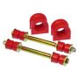 Prothane 07-14 Chevy Silverado Front Sway Bar Bushings - 36mm - Red