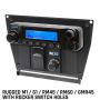 Rugged Radios MT-PRO-MM-RS Polaris RZR PRO XP/Turbo R/PRO R Dash Mount - Rugged M1/G1/RM45/RM60/GMR45 w/Holes