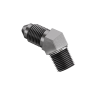 Goodridge P823-03P3 45 Deg Male Adaptor AN3 to 1/8 NPT
