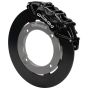 Wilwood 140-16626 19-22 Honda Talon 1000 Black 6-Piston Front Kit 11.25in - Plain Face Steel Rotors