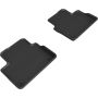 3D MAXpider 19-21 Volvo S60 / V60 Hybrid Kagu 2nd Row Floormats - Black