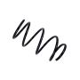 Bilstein 36-266722 B3 OE Replacement - Coil Spring