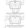 StopTech Performance 13-15 BMW 320i Front Brake Pads