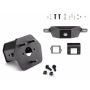 Rugged Ridge 11540.46 20-24 Jeep Gladiator Wingmate Tire Mount & Camera Relocation Kit - Tex. Blk