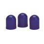 AutoMeter 3207 LIGHT BULB BOOTS, BLUE, QTY. 3