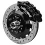 Wilwood 140-17088-D Forged 6 Piston Superlite Caliper, GT 48 Vane Spec37 Drilled & Slotted Rotor - 12.88x1.25