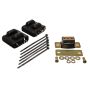 Energy Suspension 87-91 Suburban C10-C30 2WD Black Motor & Transmision Mounts-Zinc Finish